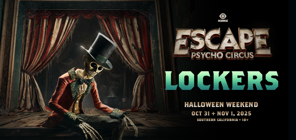 Escape Halloween 2025 Locker Rental