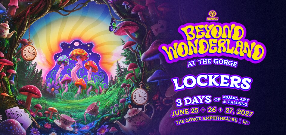 Beyond Wonderland at The Gorge Locker Rental 2027
