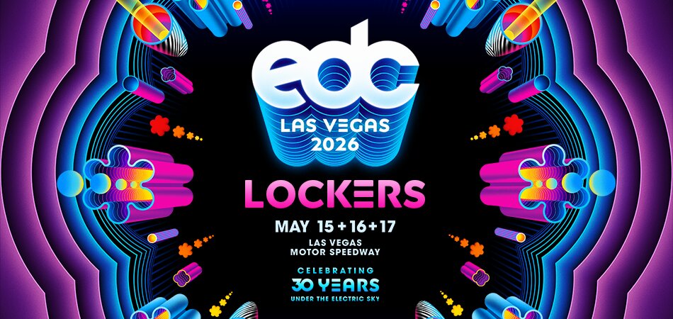 EDC Las Vegas 2026 Locker Rental