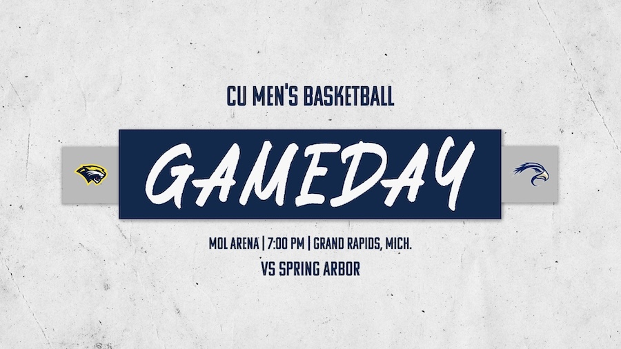 Men's Basketball - Cornerstone vs Spring Arbor University 