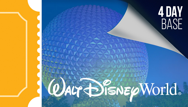 4 Day Disney Tickets