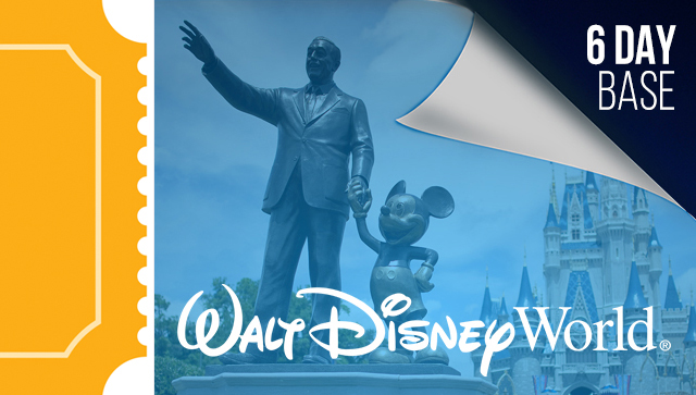 6 Day Disney Tickets
