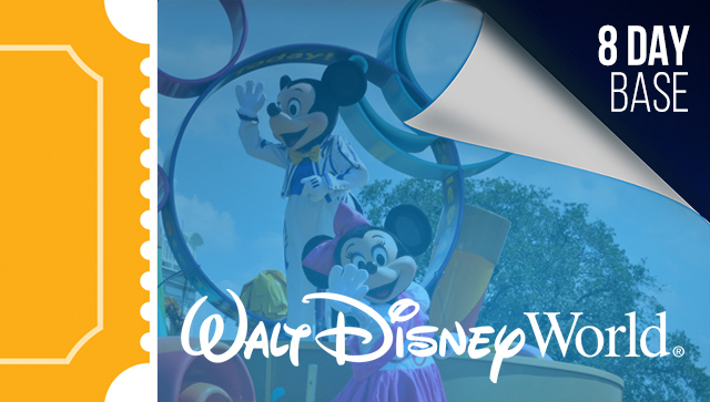 8 Day Disney Tickets - 2021