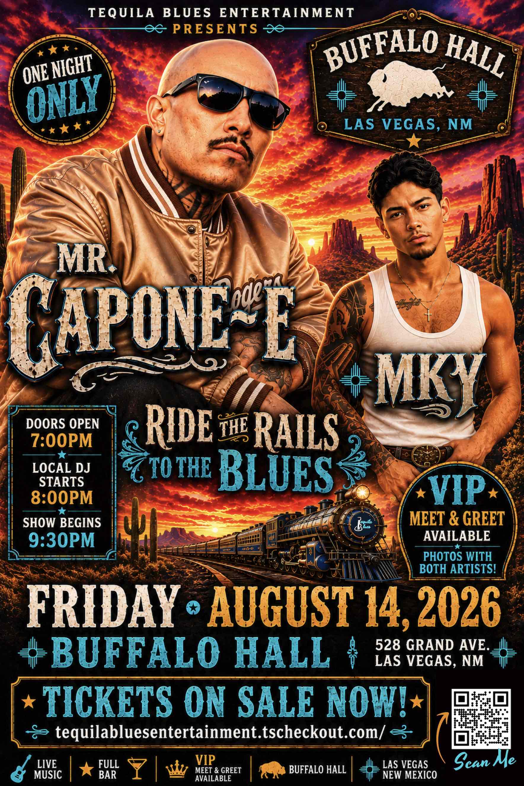 Rail & Blues Festival - Friday - Chicano Oldies meets Freestyle