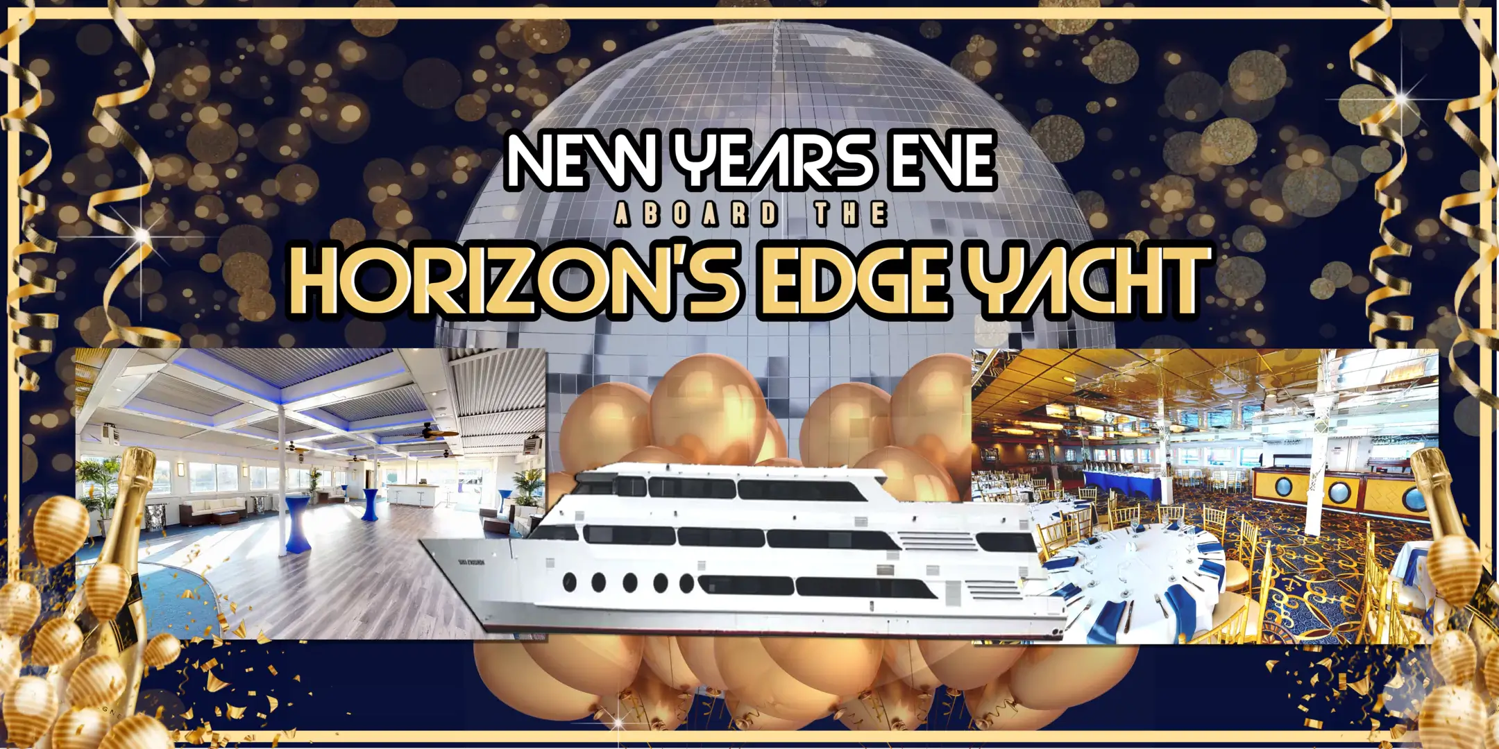 Horizon's Edge Yacht Cruise NYE 2026