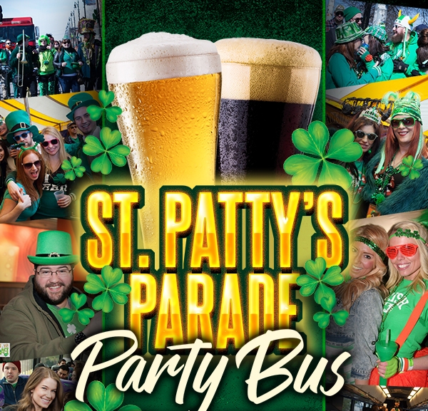 St Patty's Party Bus 2019