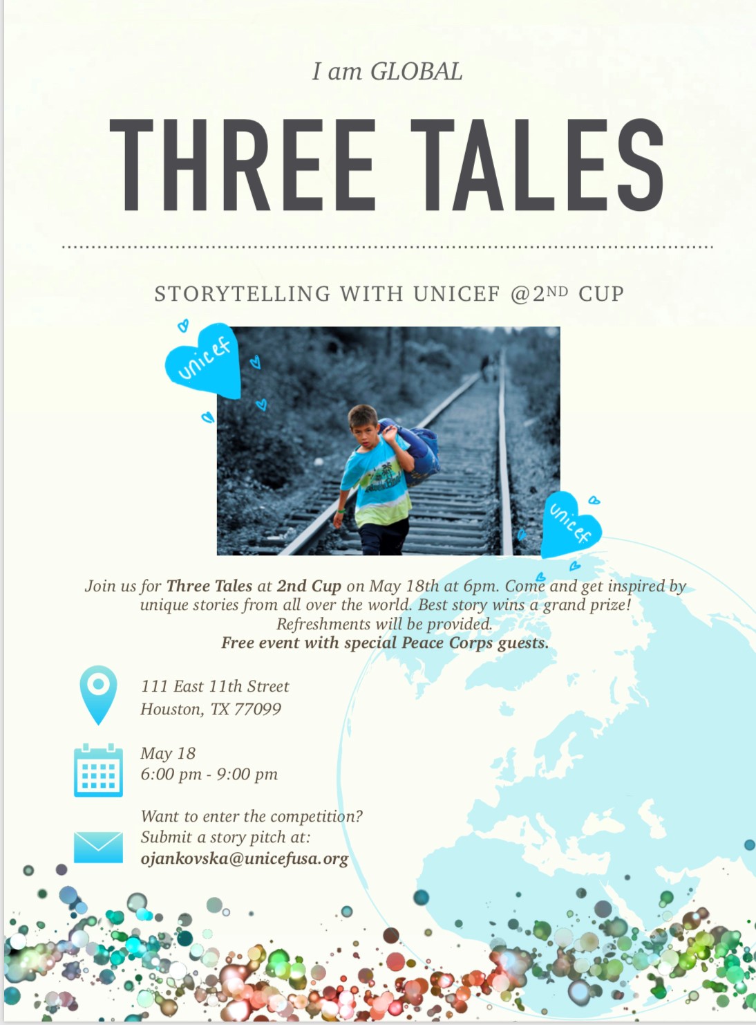 UNICEF UNITE Three Tales - An Evening of Storytelling