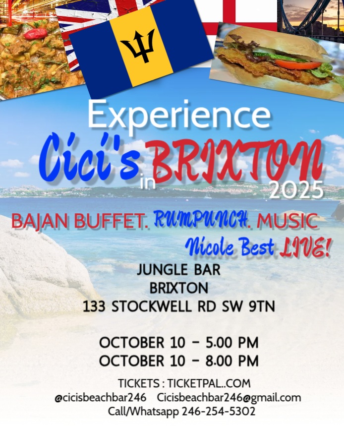 Cici's Bajan Dinner and Dance Pop up 
