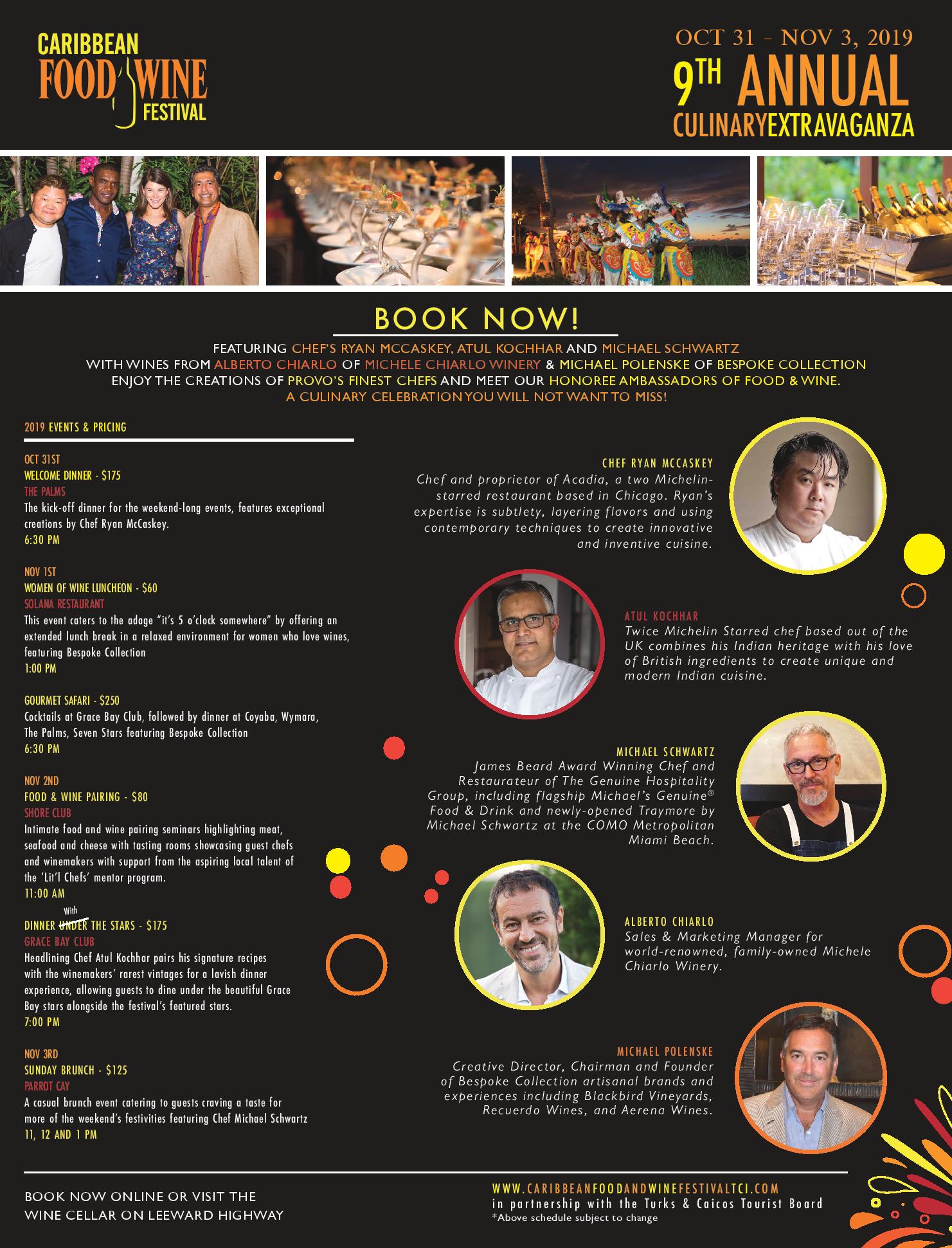 Caribbean Food & Wine Festival 2019 - Food & Pairing