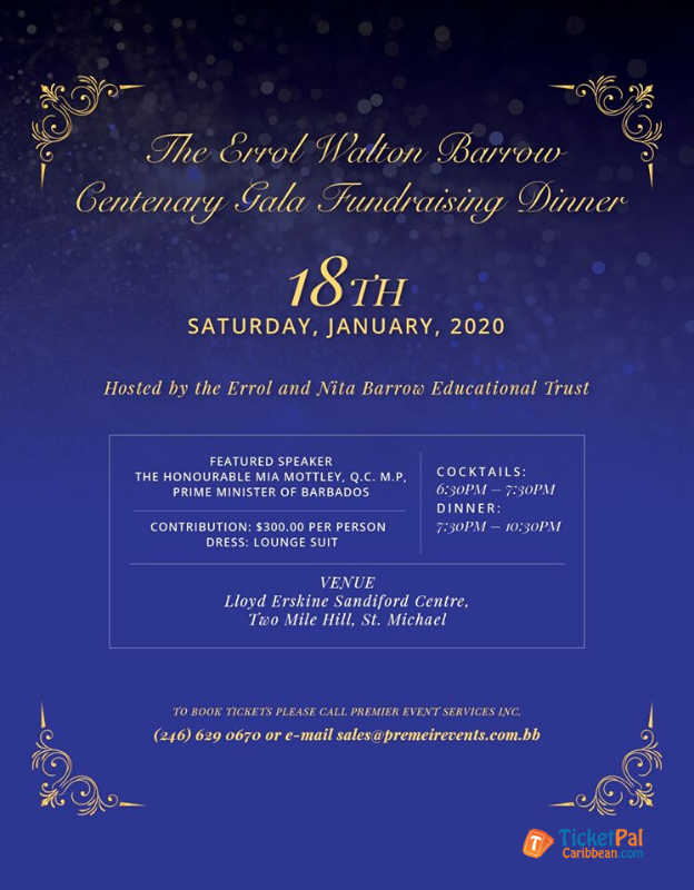 Errol Walton Barrow Centenary Gala Dinner