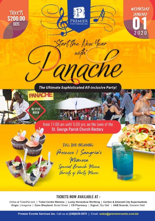 Panache - New Year's Edition - CANCELLED