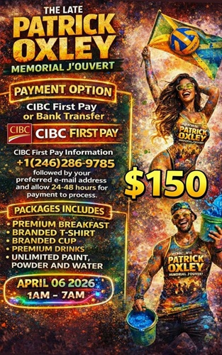 Patrick Oxley Memorial Jouvert