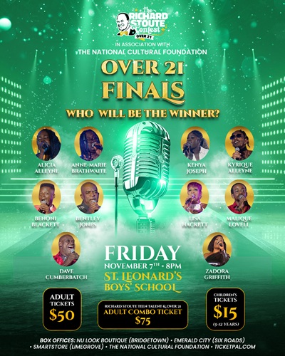 Richard Stoute Contest Over 21 Finals