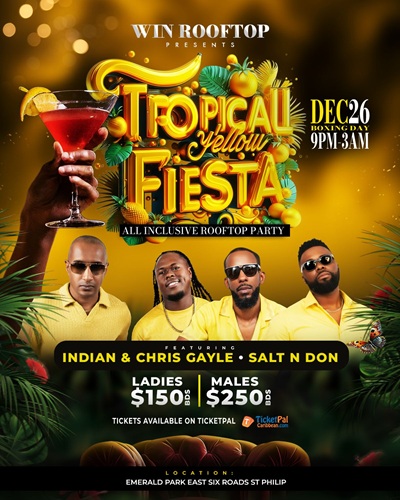 Tropical Yellow Fiesta