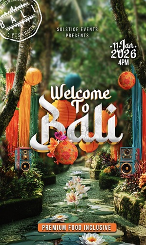 Welcome To Bali