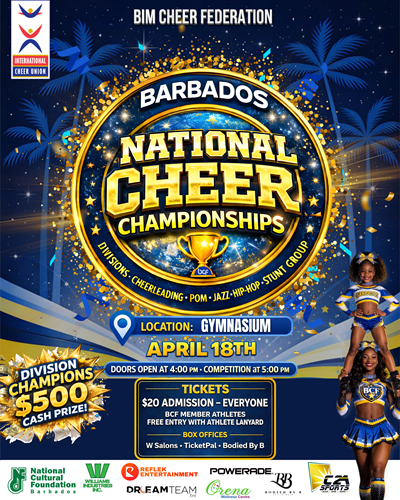 Barbados National Cheerleading 2026 Championships 