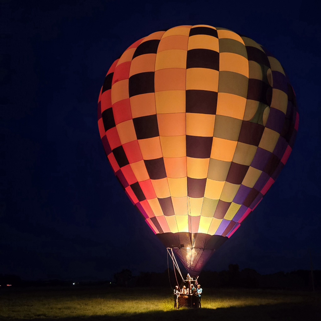 Balloon Glow & Big Band Concert on the Farm
