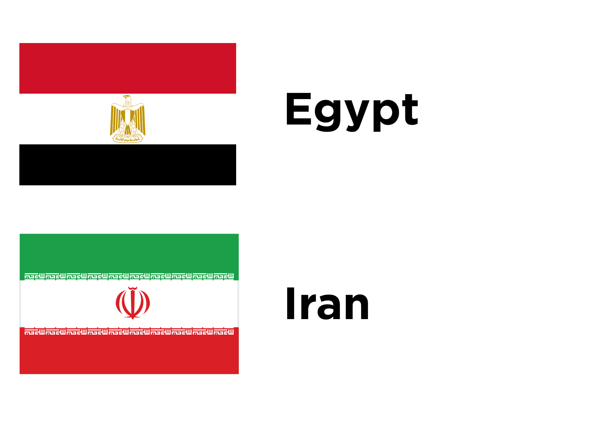 Egypt vs Iran - June 26th, 8:00PM