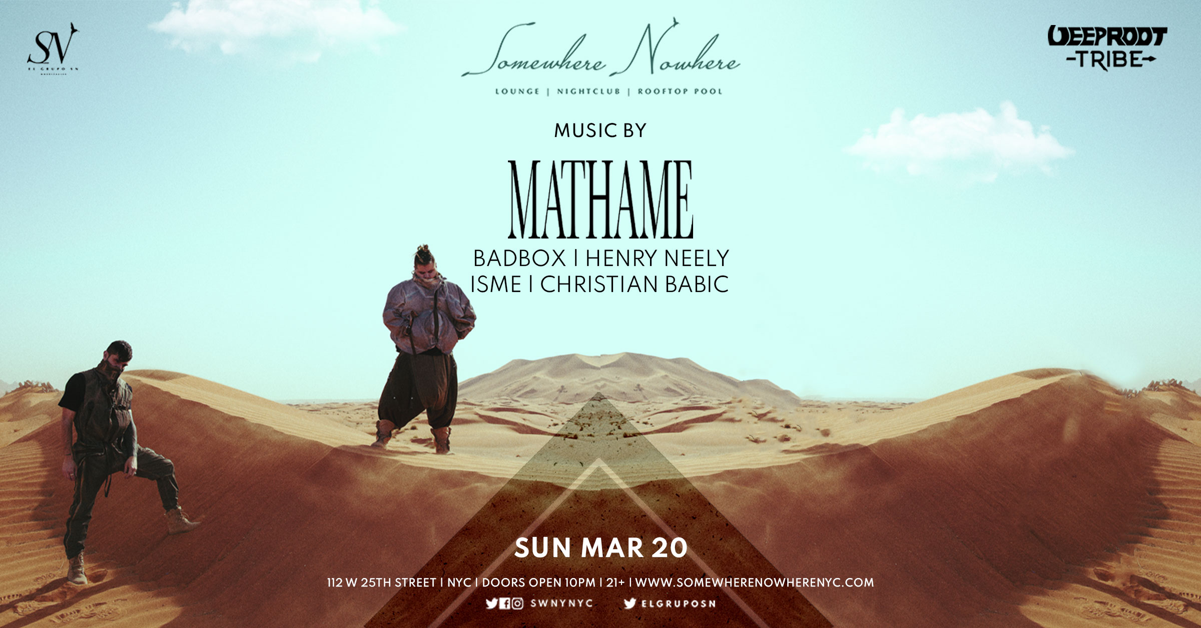 Mathame At Somewhere Nowhere 3/20