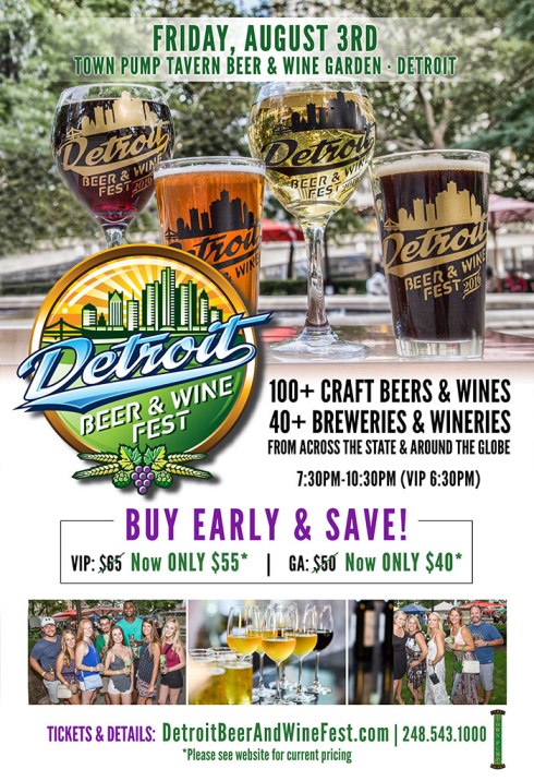 Detroit Beer and Wine Fest - Summer 2018