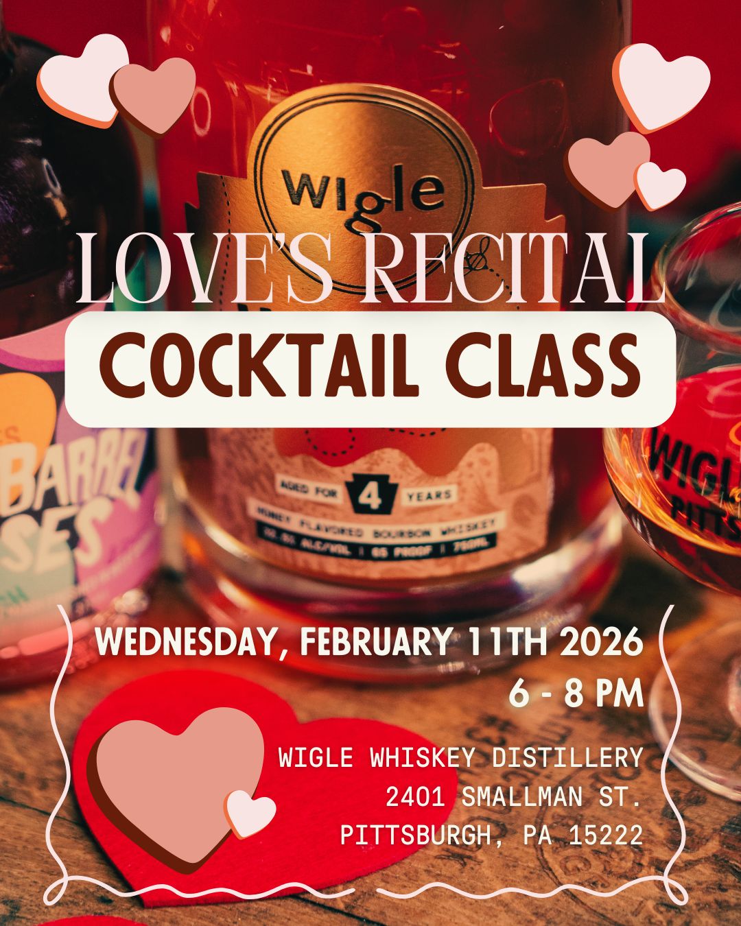 Love's Recital Cocktail Class - 2/11