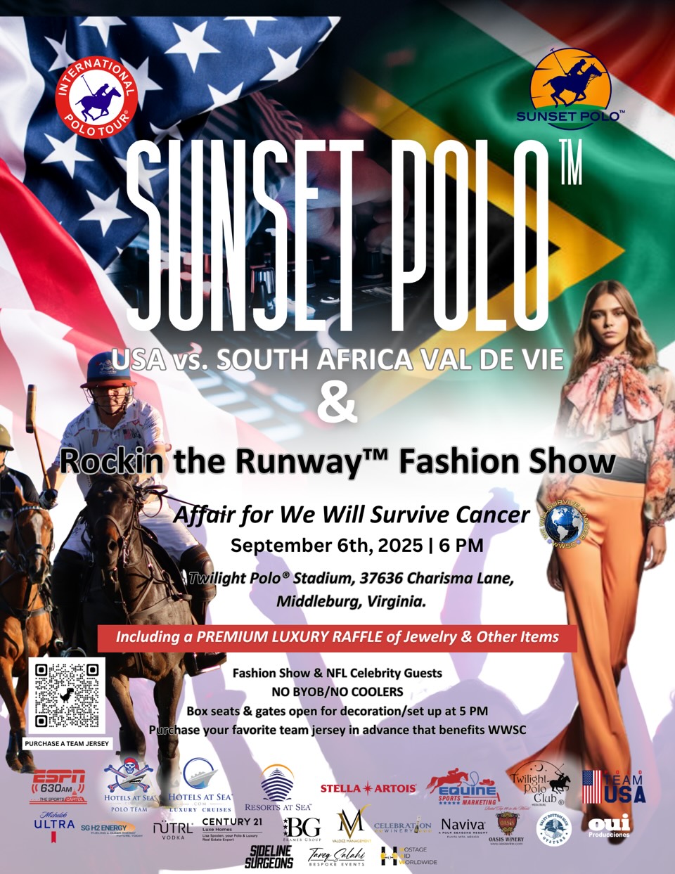 Sunset Polo 2025 - USA vs. SOUTH AFRICA