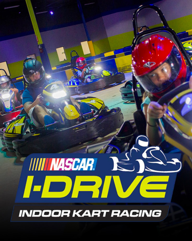 IDRIVE NASCAR INDOOR KART RACING