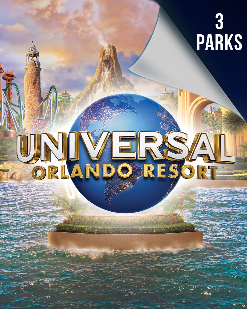 3 Parks Universal Orlando DTD